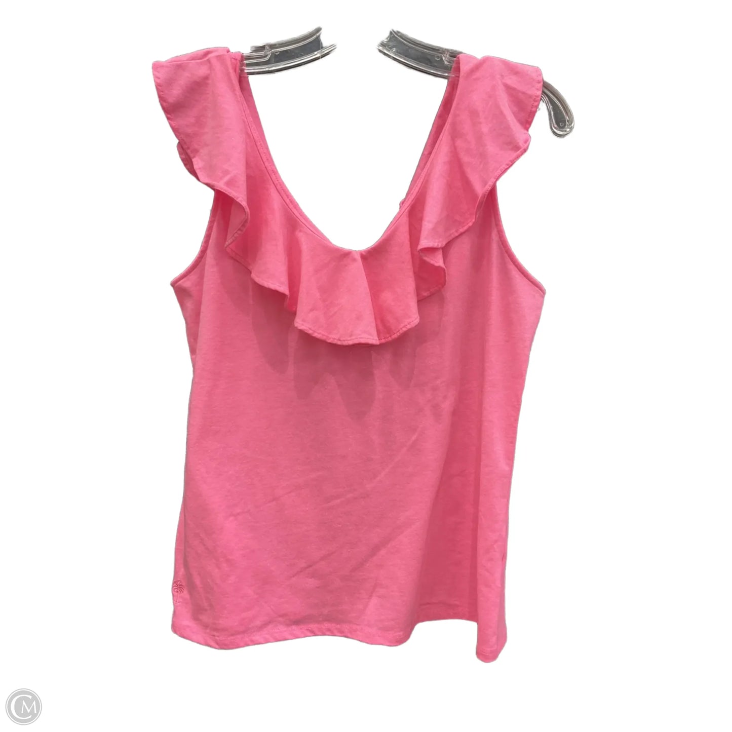 Top Sleeveless Designer By Lilly Pulitzer In Pink, Size: S