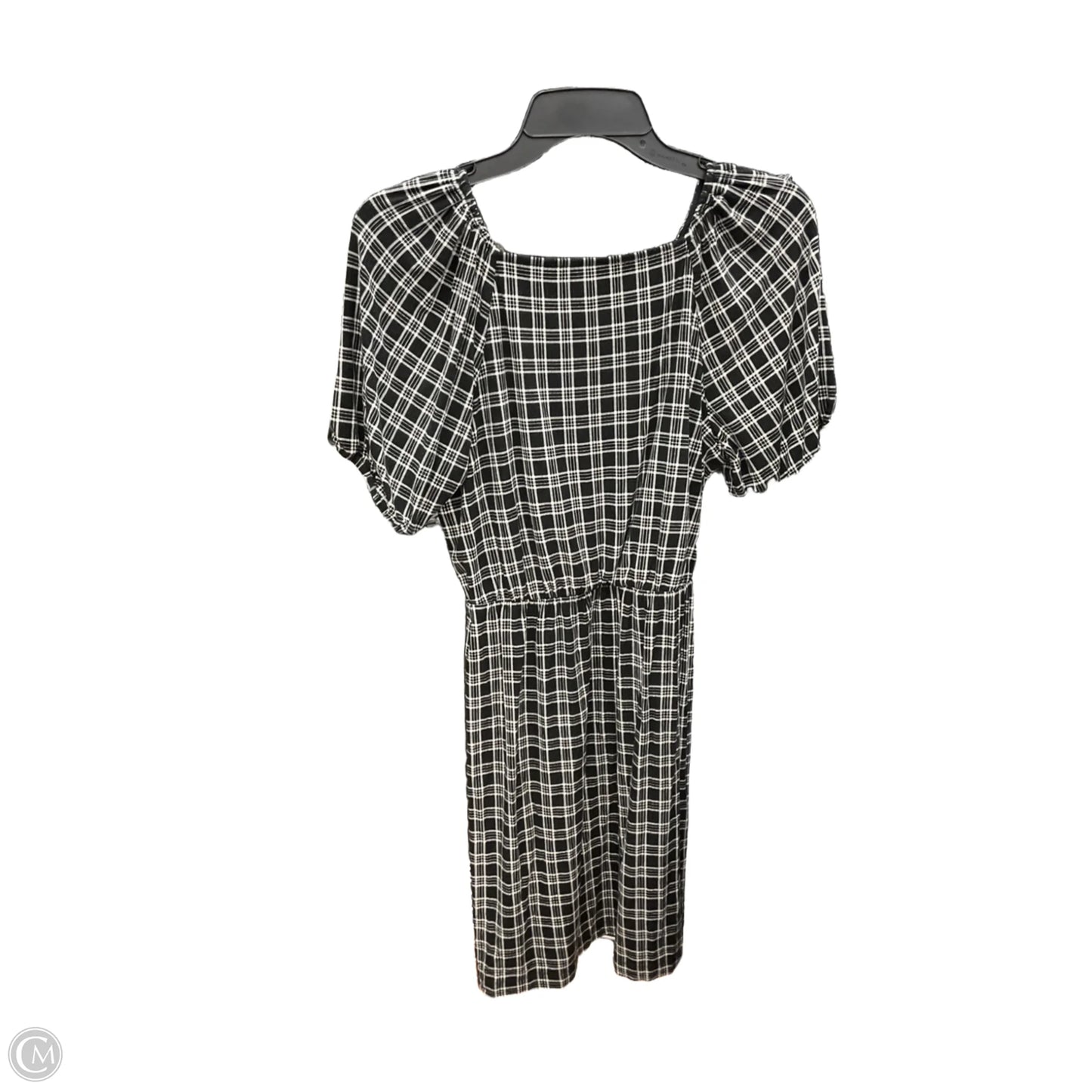 Dress Casual Short By Loft In Checkered Pattern, Size: S