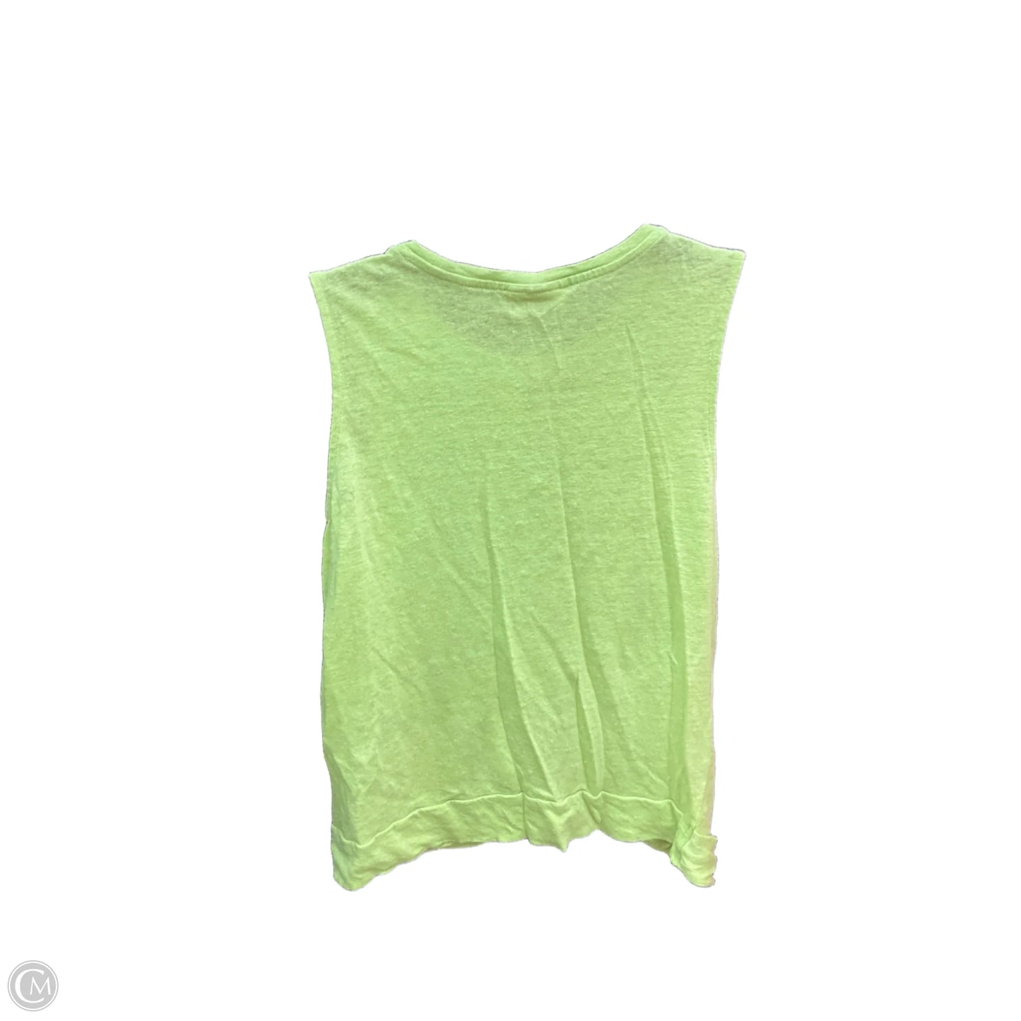 Top Sleeveless By J. Jill In Green, Size: M