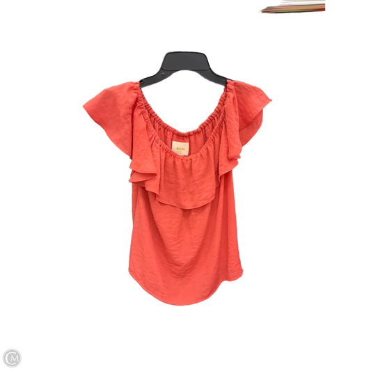 Top Sleeveless By Maeve In Orange, Size: Xs