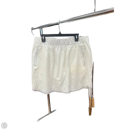 Skort By Talbots In White, Size: L