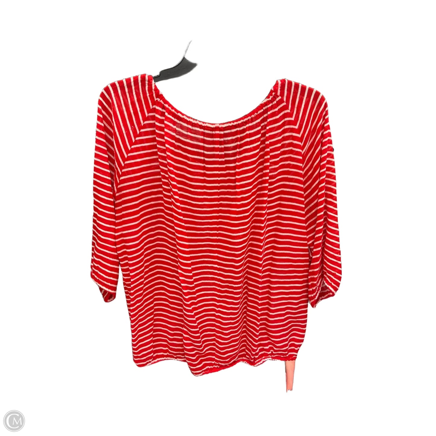 Top Long Sleeve By J. Crew In Red, Size: S