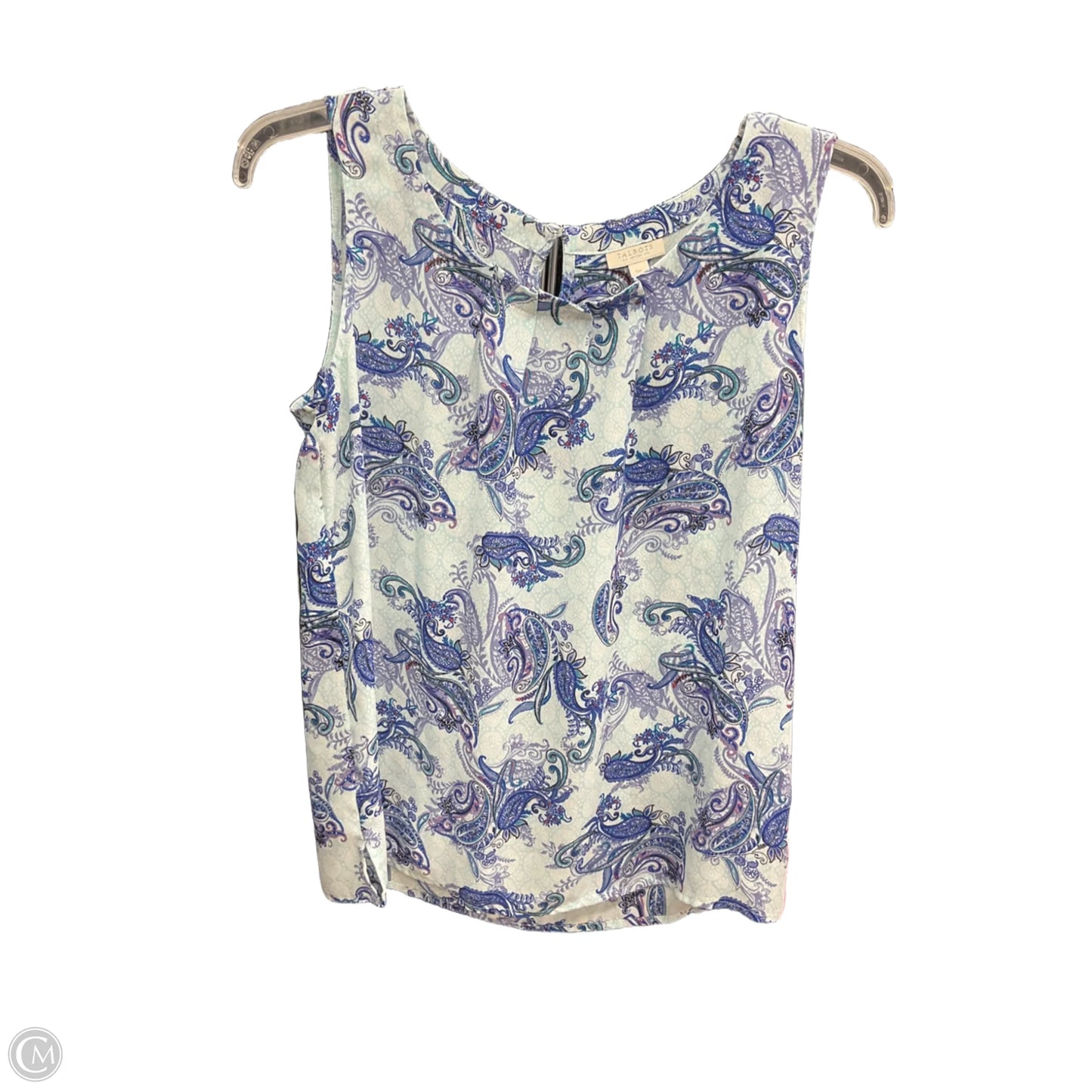 Top Sleeveless By Talbots In Blue, Size: Sp