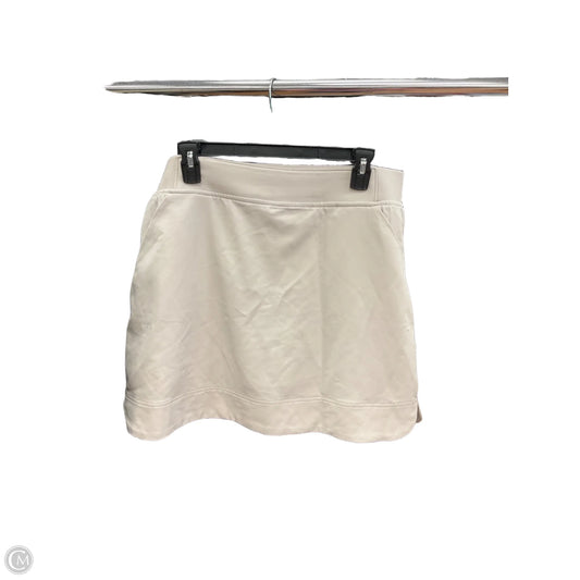 Athletic Skort By 32 Degrees In Cream, Size: L