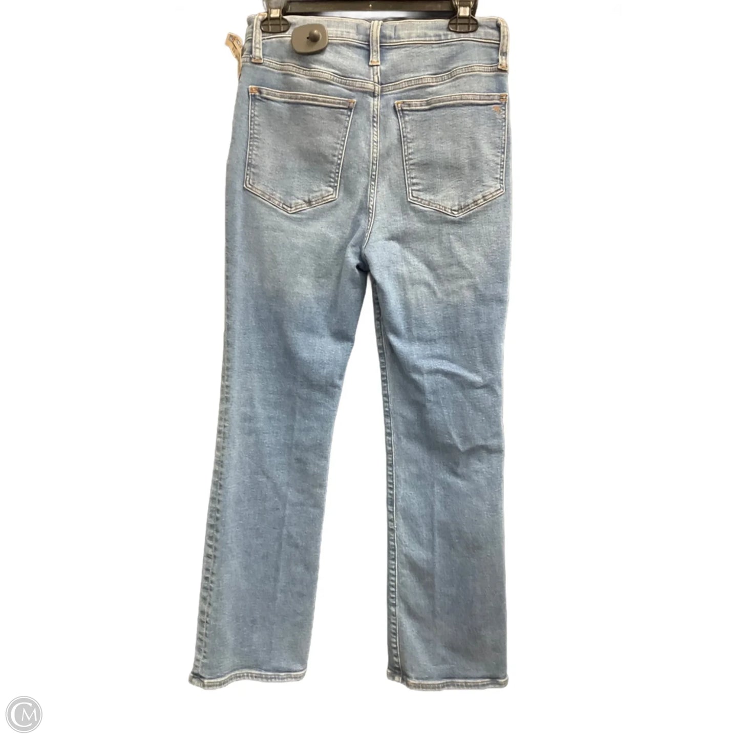 Jeans Boot Cut By Madewell In Blue Denim, Size: 4