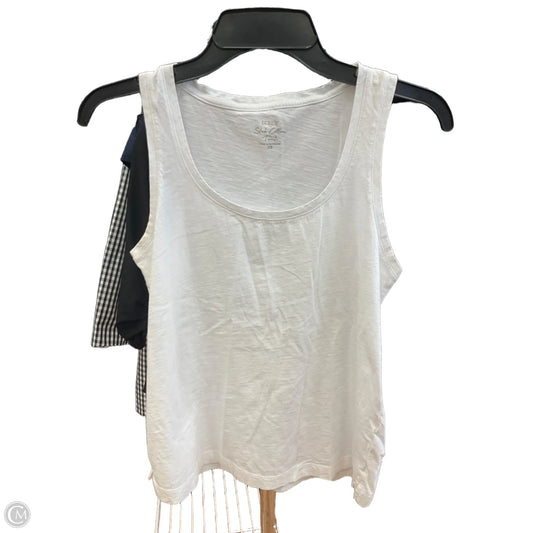 Top Sleeveless Basic By J. Crew In White, Size: Xs