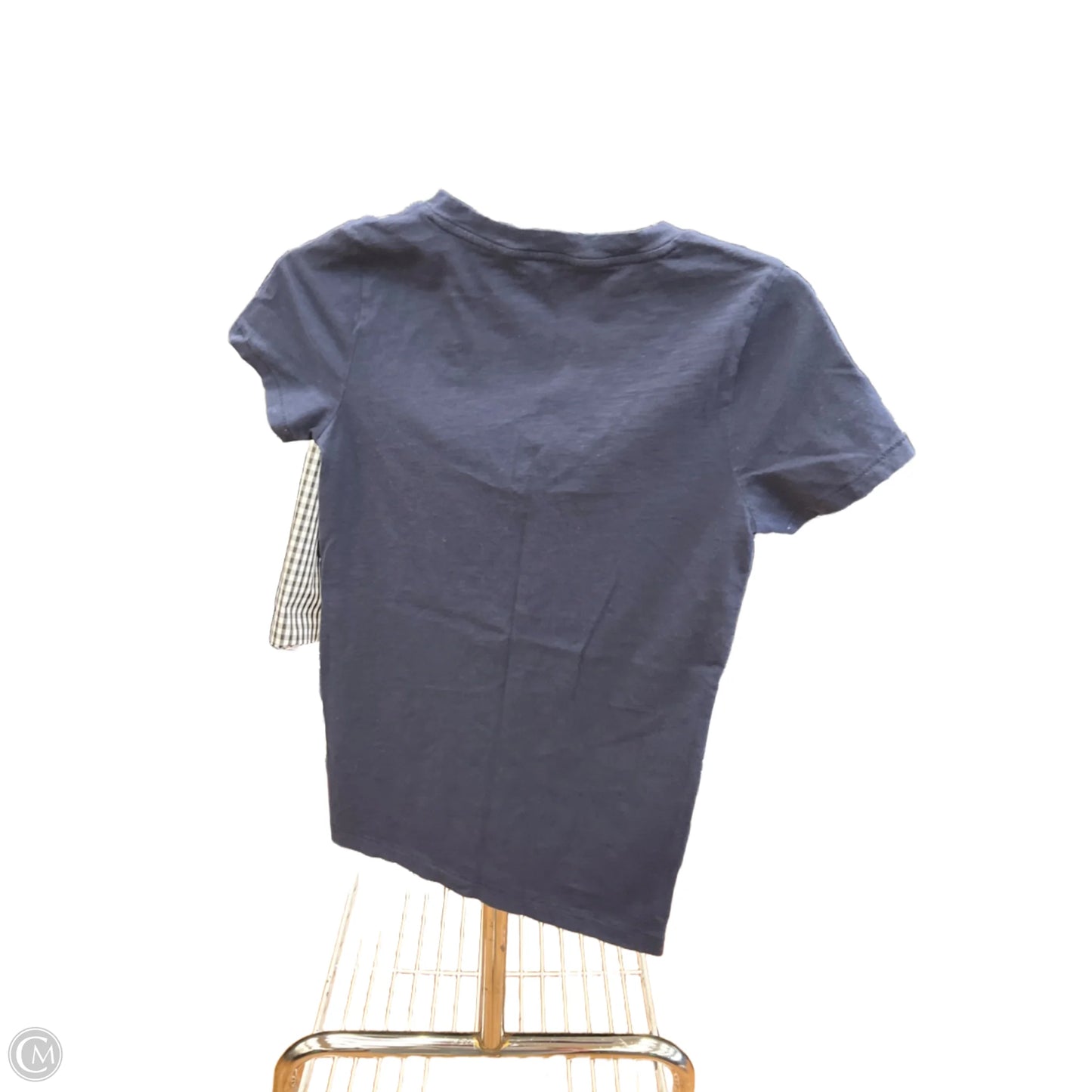 Top Short Sleeve Basic By J. Crew In Navy, Size: Xs