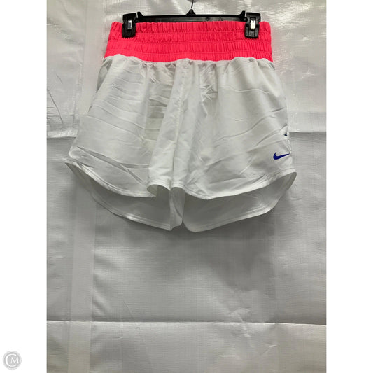 Athletic Shorts By Nike In White, Size: M