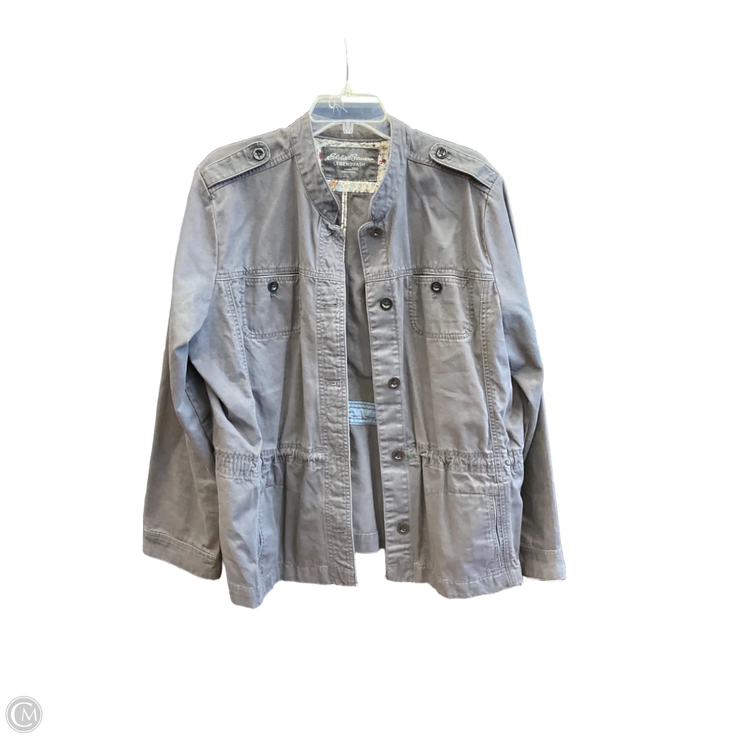 Jacket Other By Eddie Bauer In Grey, Size: Xxl