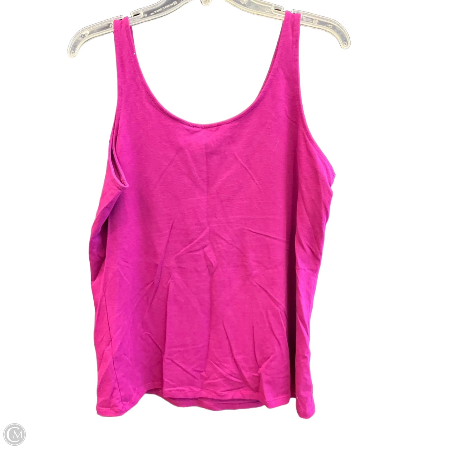 Top Sleeveless Basic By J. Jill In Pink, Size: L