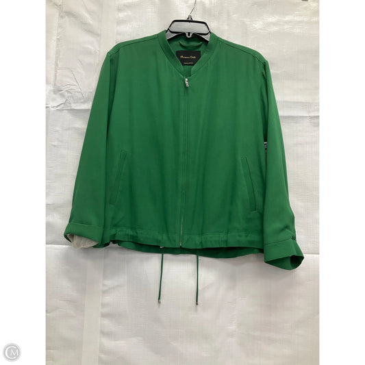 Blazer By Massimo Dutti In Green, Size: L