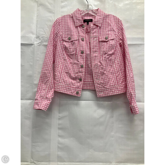 Jacket Other By Talbots In Checkered Pattern, Size: Xs