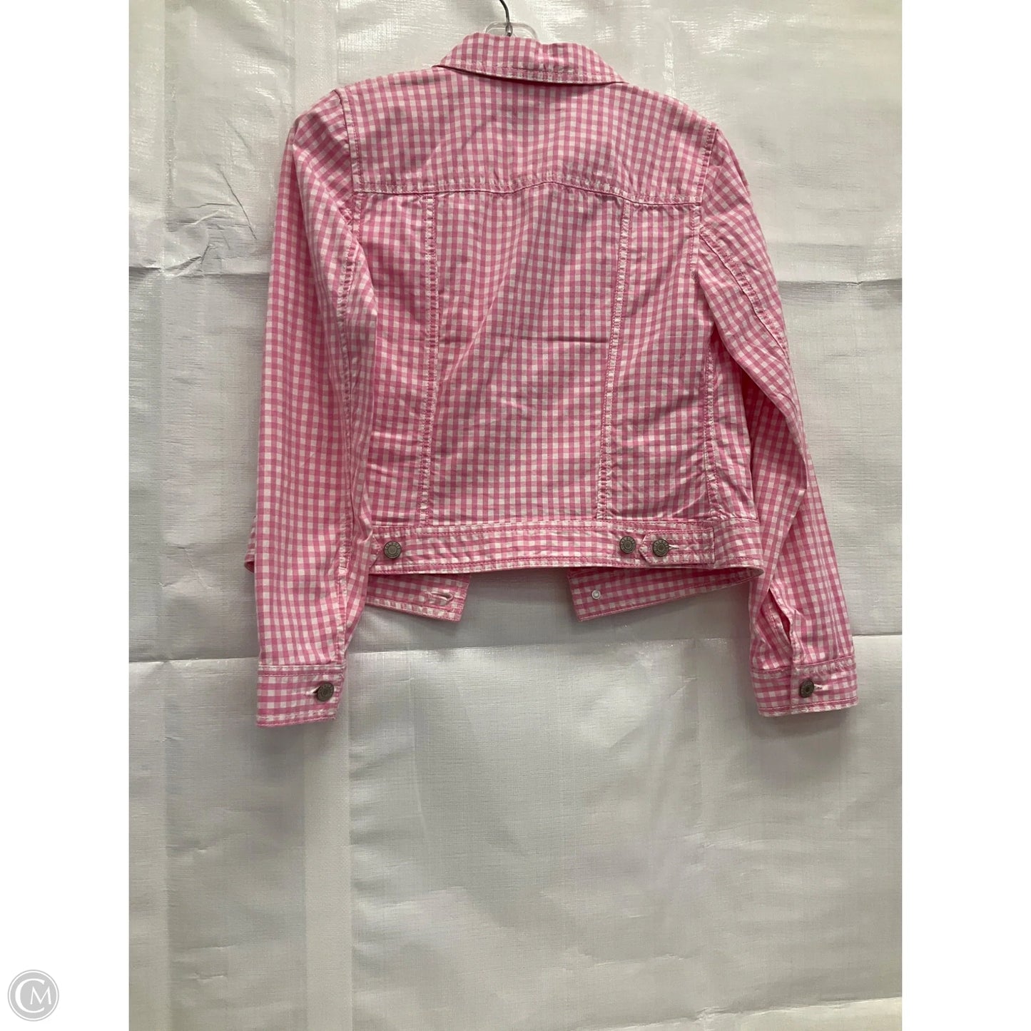 Jacket Other By Talbots In Checkered Pattern, Size: Xs