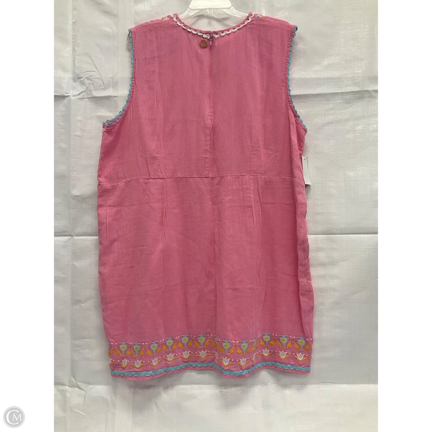 Dress Casual Short By Simply Southern In Pink, Size: Xl