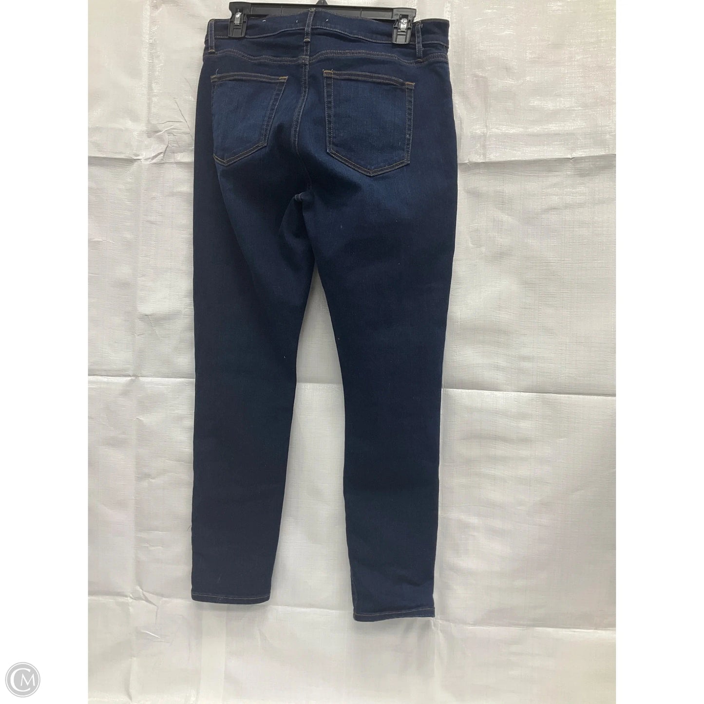 Jeans Skinny By Loft In Blue Denim, Size: 10