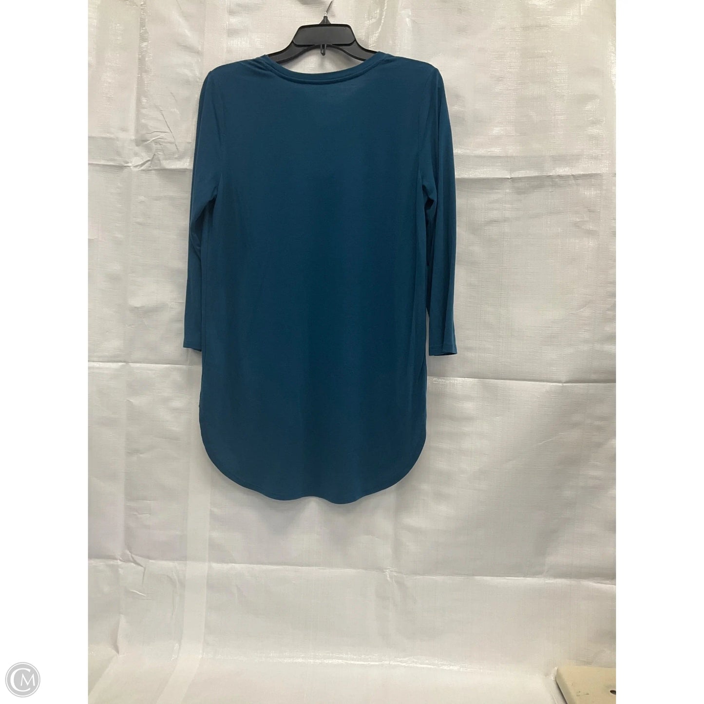 Top Long Sleeve Basic By Ana In Blue, Size: L