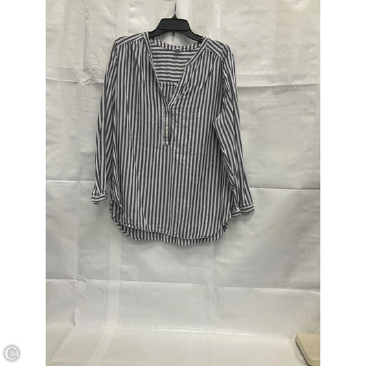 Top Long Sleeve By Old Navy In Striped Pattern, Size: Xl