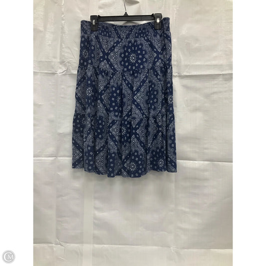 Skirt Maxi By St Johns Bay In Blue, Size: L