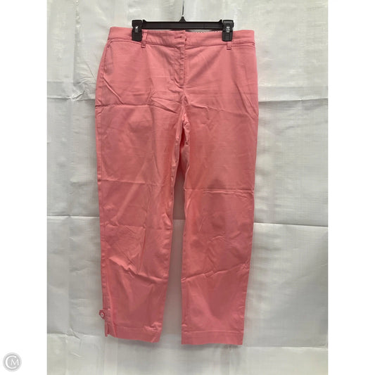 Pants Cropped By Talbots In Pink, Size: 10