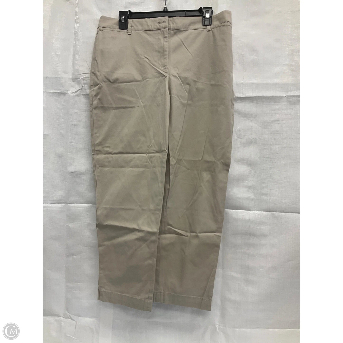 Pants Cropped By Talbots In Beige, Size: 10