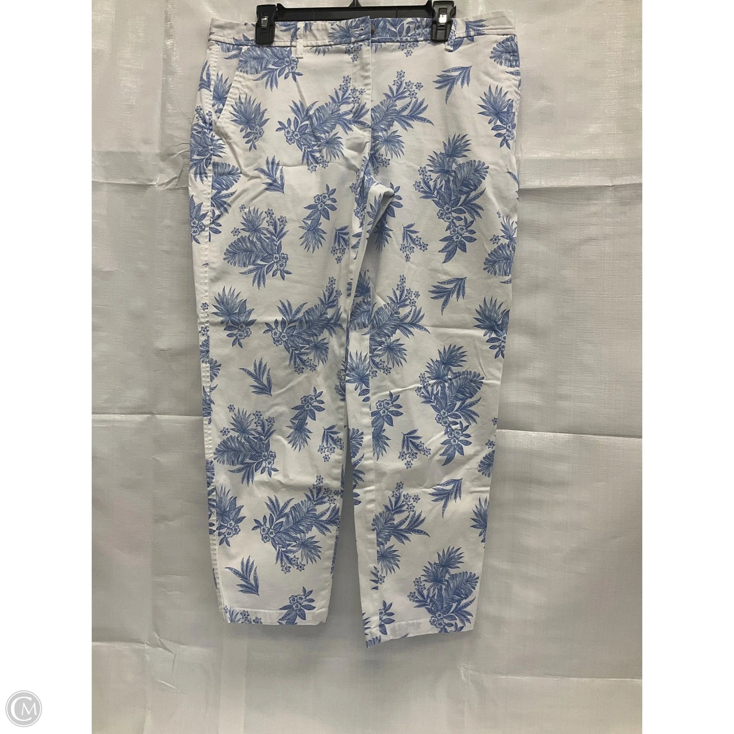 Pants Chinos & Khakis By Talbots In Blue & White, Size: 12p