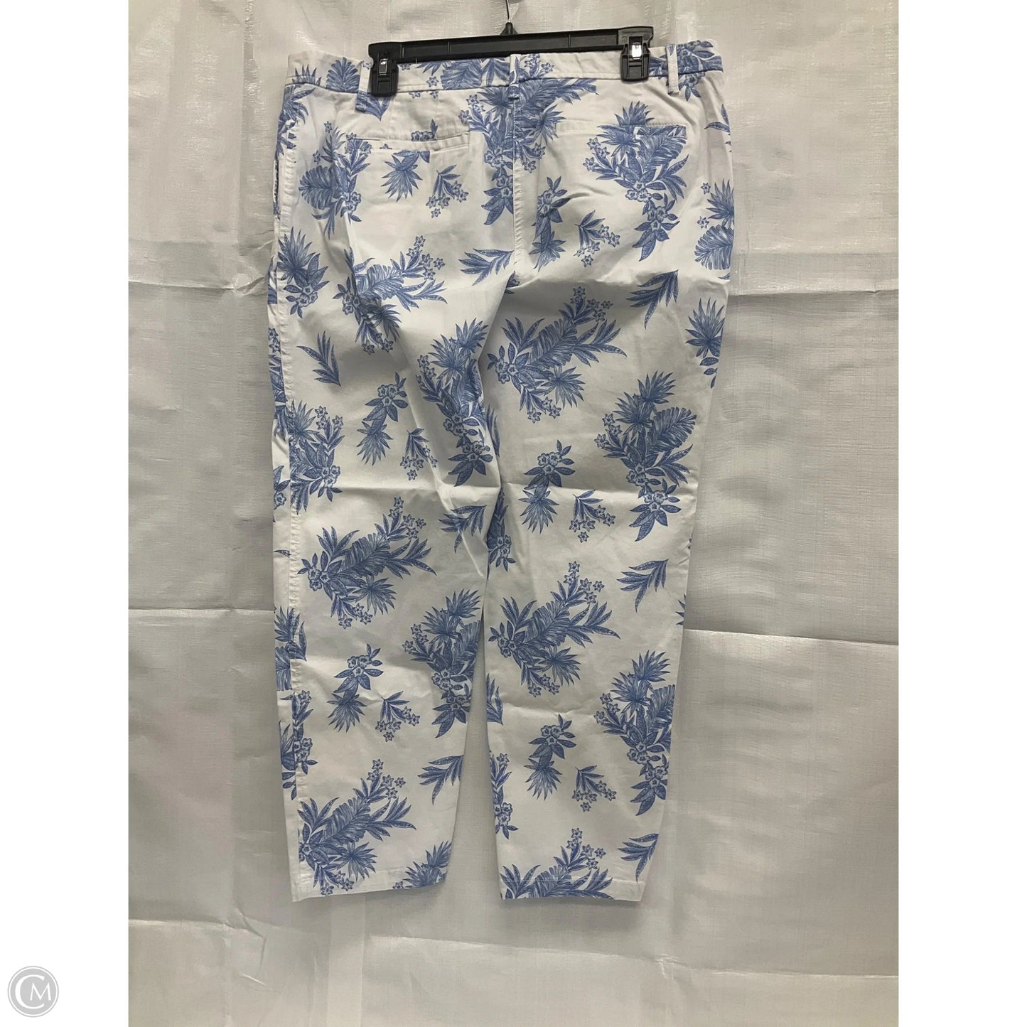 Pants Chinos & Khakis By Talbots In Blue & White, Size: 12p