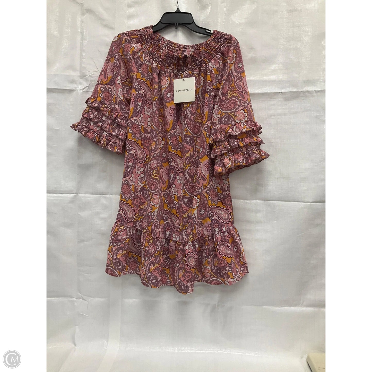 Dress Casual Short By Clothes Mentor In Paisley Print, Size: S