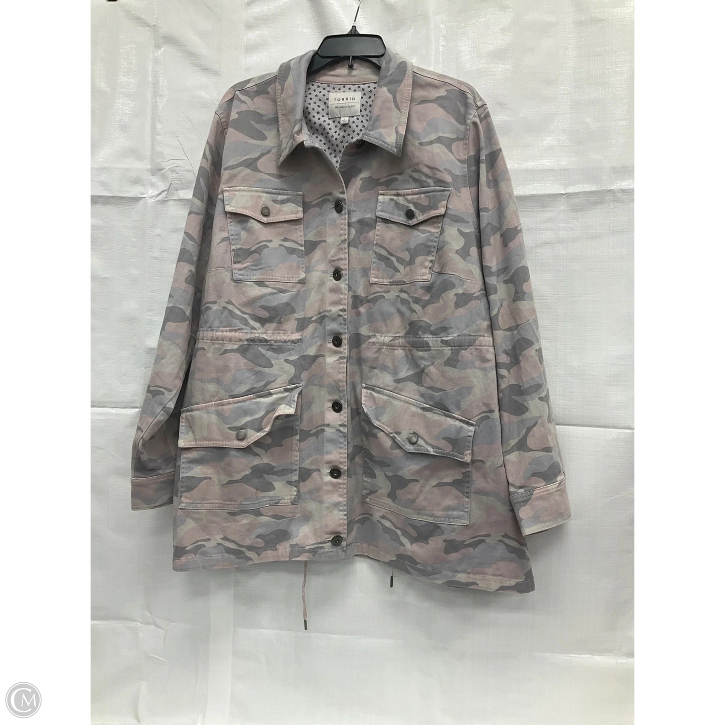 Jacket Other By Torrid In Camouflage Print, Size: 4x