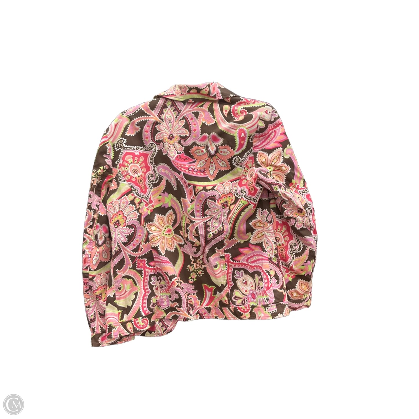 Blazer By Clothes Mentor In Multi-colored, Size: M