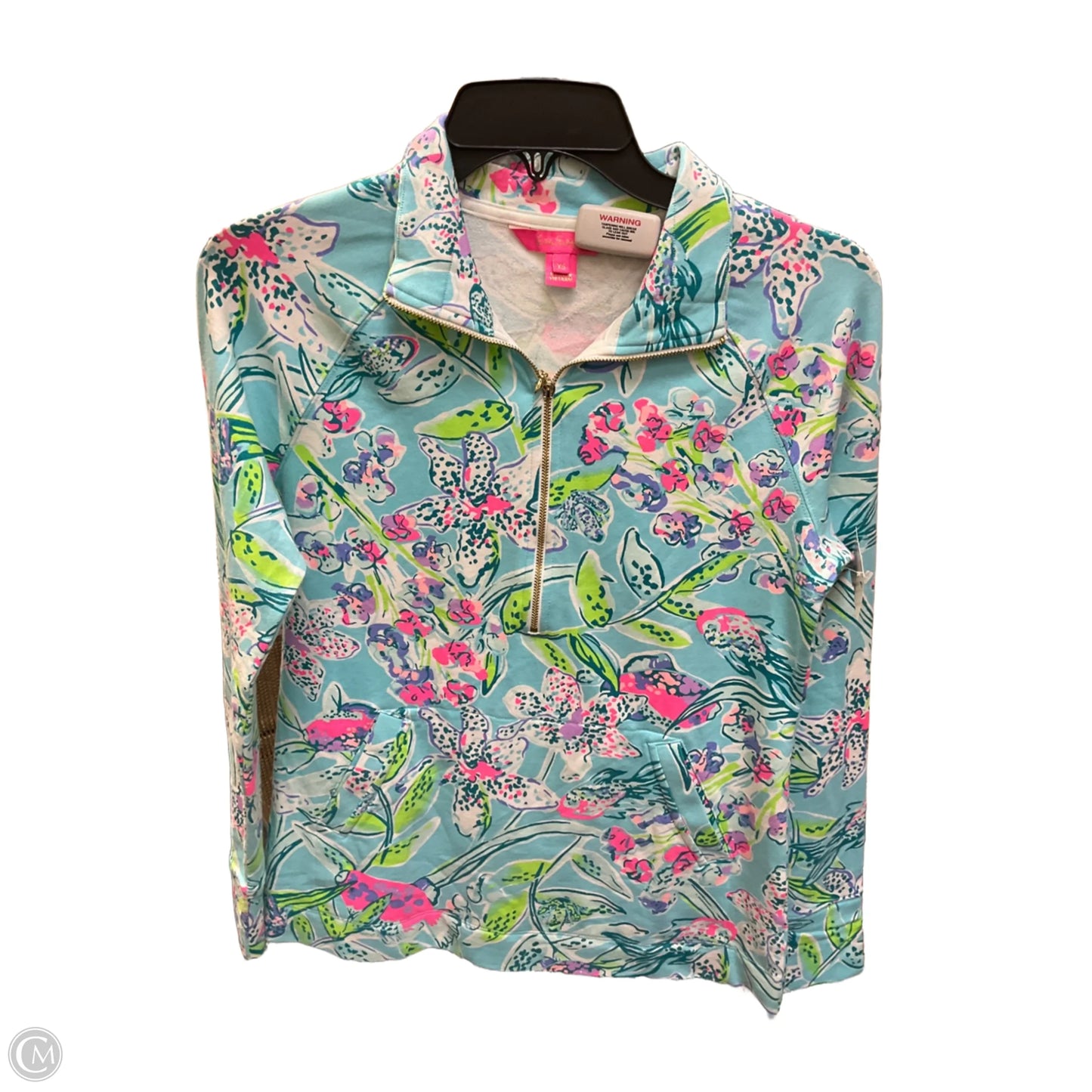 Top Long Sleeve Designer By Lilly Pulitzer In Multi-colored, Size: Xs