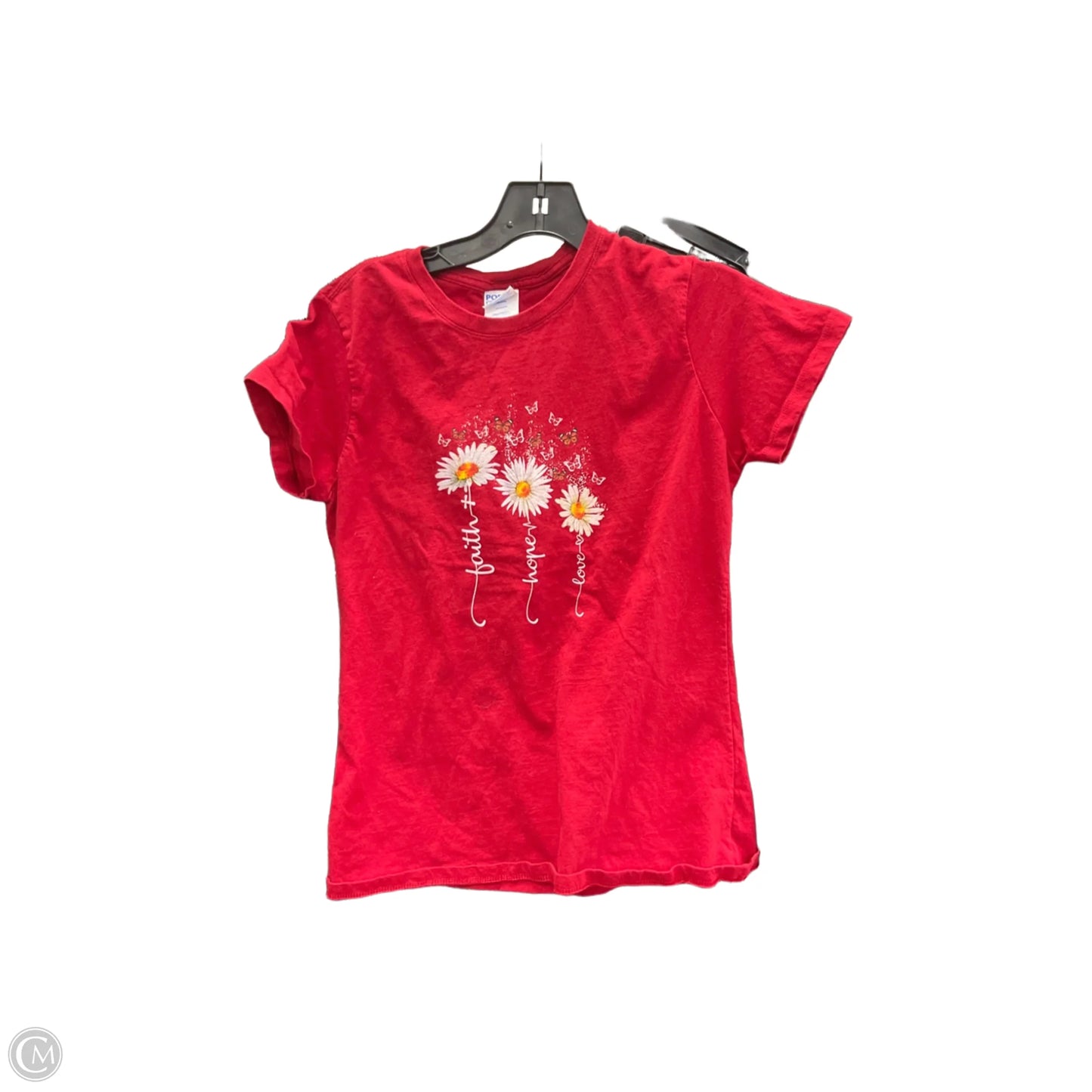 Top Short Sleeve Basic By Clothes Mentor In Red, Size: S