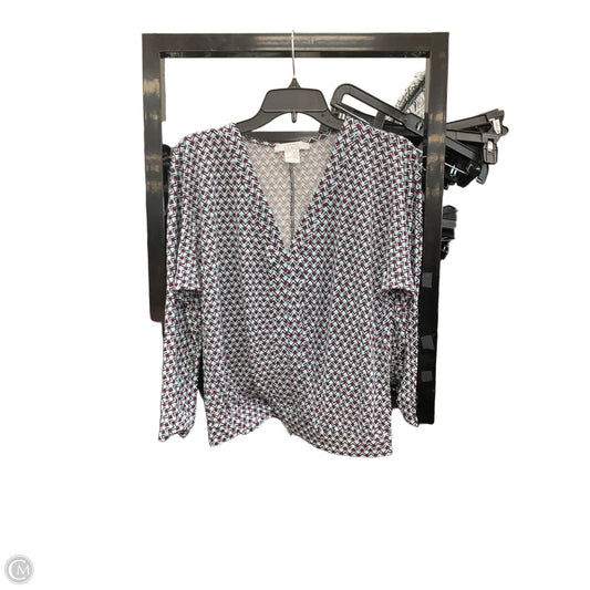 Top Long Sleeve By Lascana In Multi-colored, Size: S