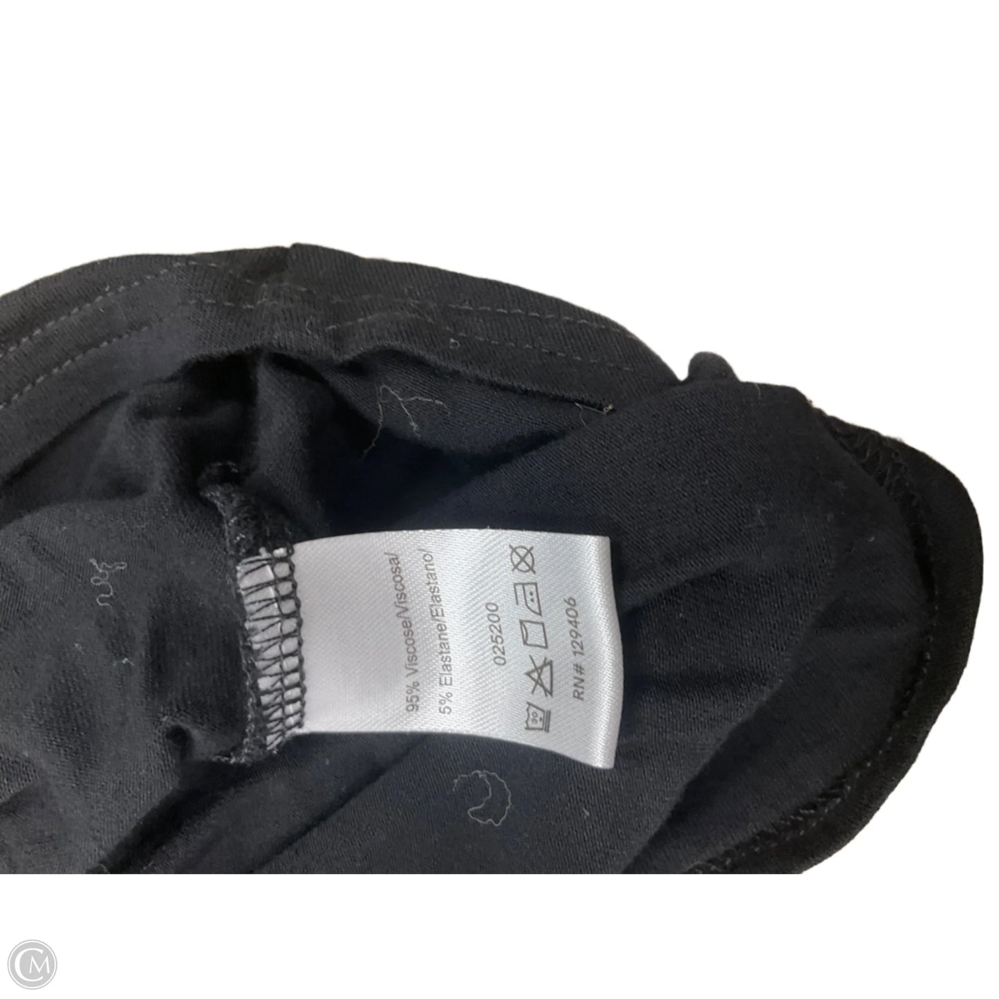 Top Sleeveless Basic By Venus In Black, Size: Xxs