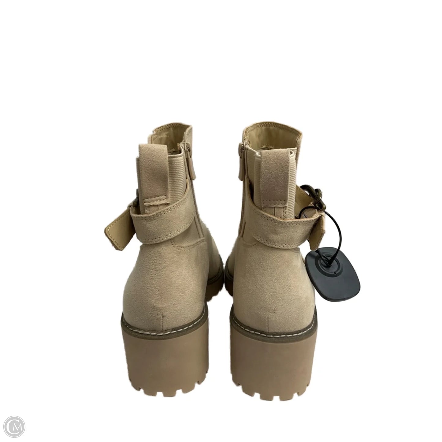 Boots Ankle Flats By Torrid In Tan, Size: 10