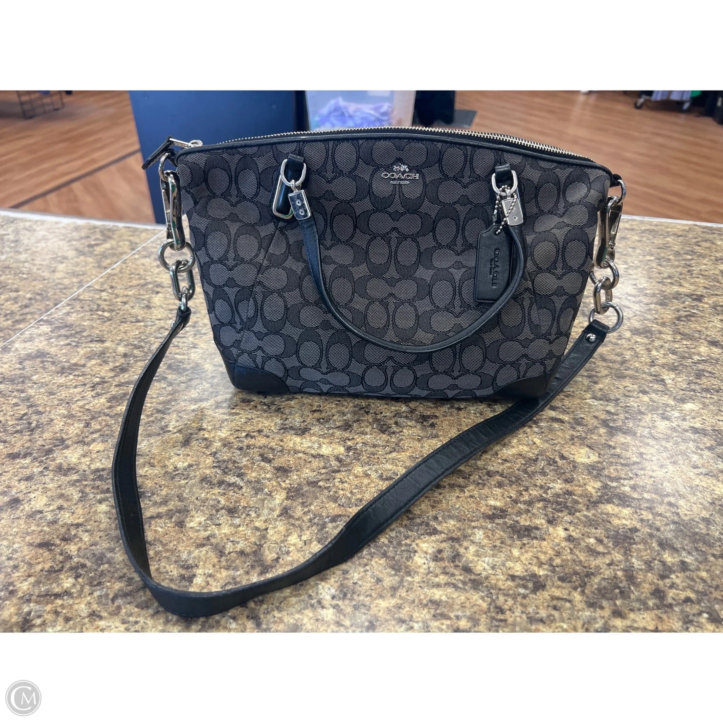 Crossbody Designer By Coach, Size: Medium