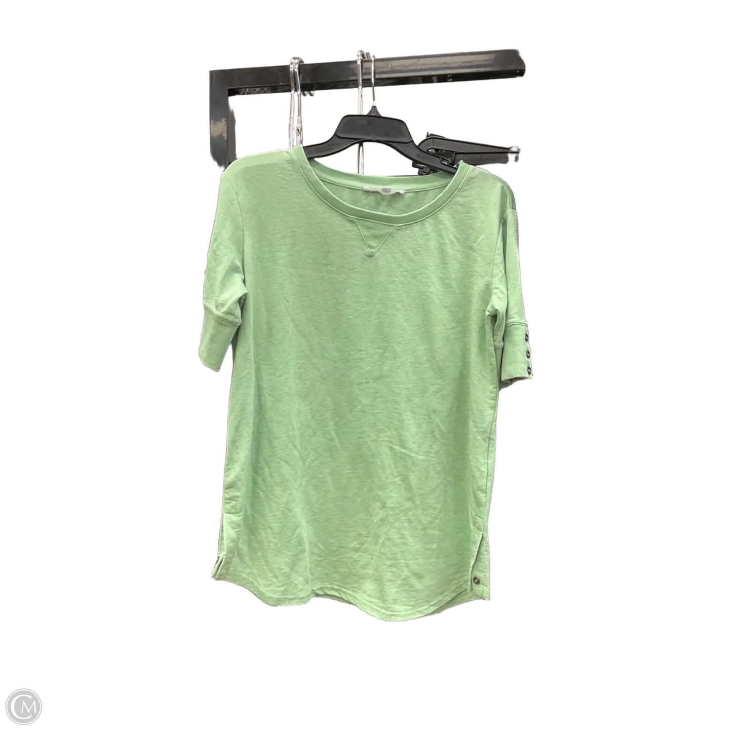 Top Short Sleeve By Jane And Delancey In Green, Size: S