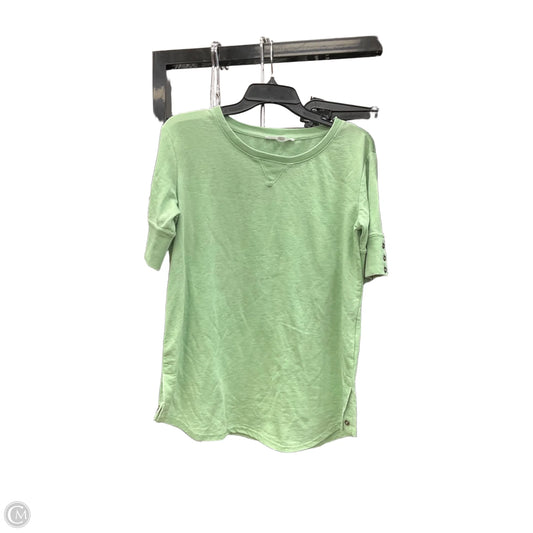 Top Short Sleeve By Jane And Delancey In Green, Size: S
