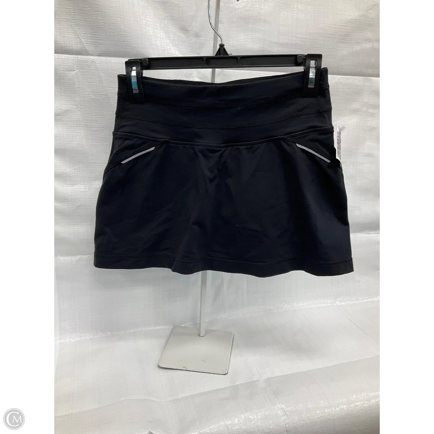 Athletic Skort By Athleta In Black, Size: Xxs