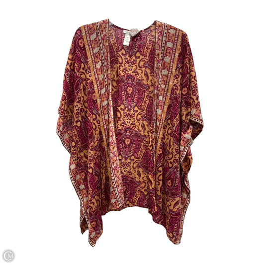 Cardigan By J. Jill In Paisley Print, Size: Osfm