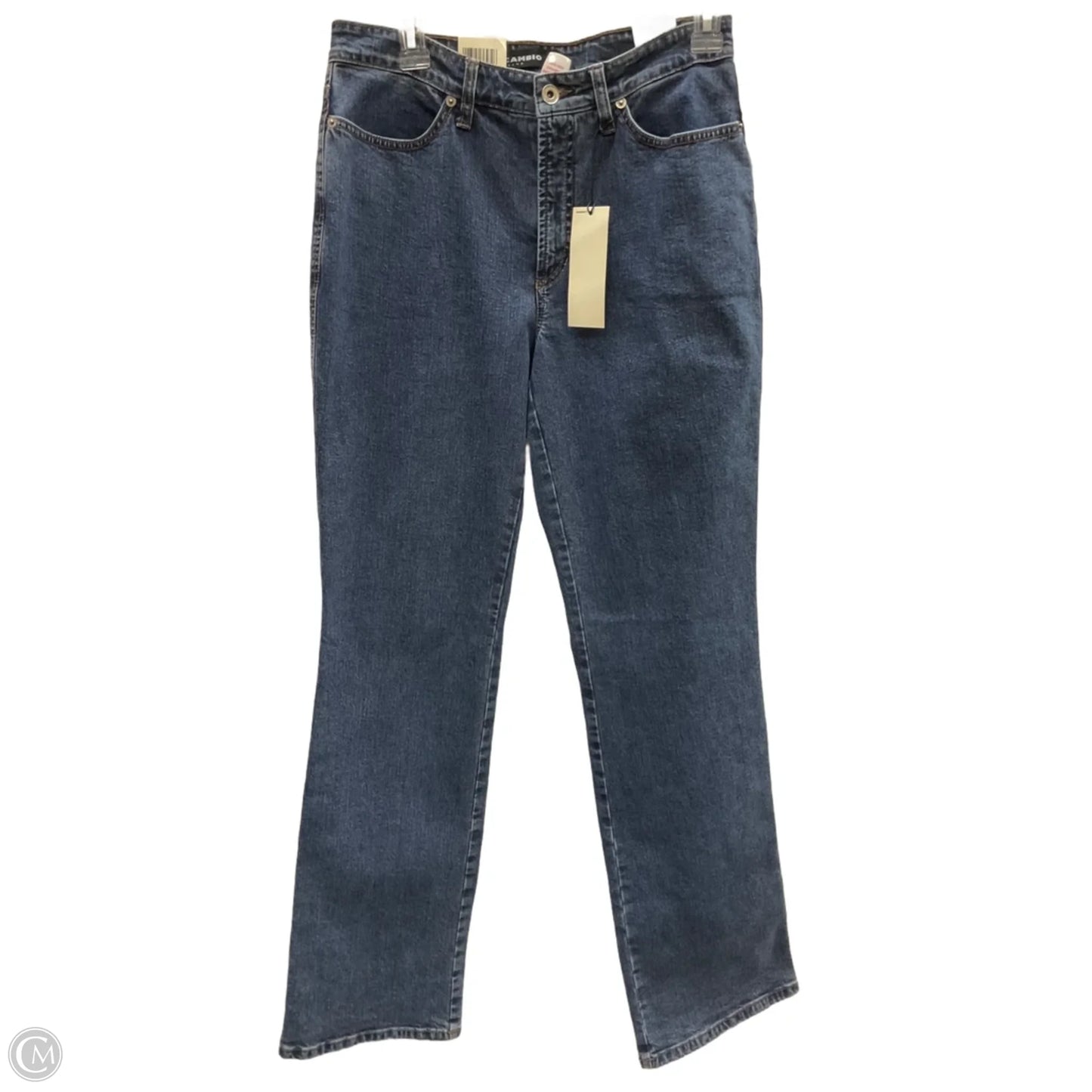 Jeans Flared By Clothes Mentor In Blue Denim, Size: 10