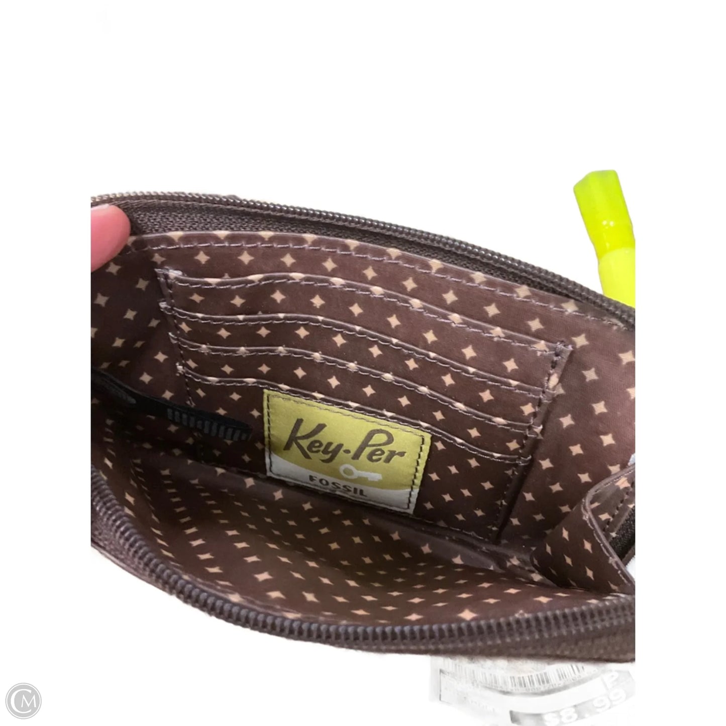 Wristlet By Fossil, Size: Small