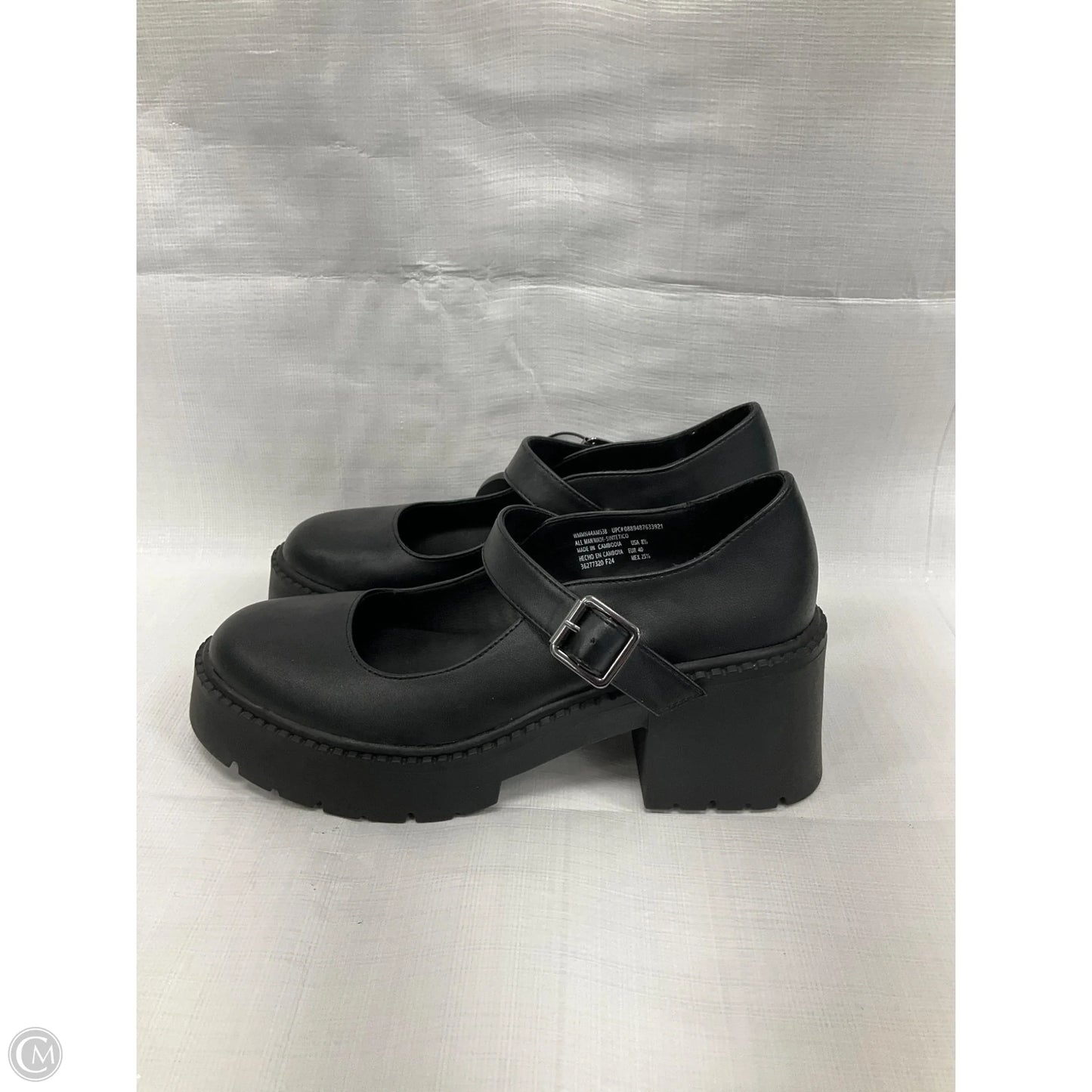 Shoes Heels Block By Steve Madden In Black, Size: 8.5