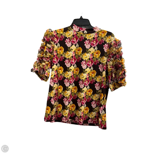 Top Sleeveless By Clothes Mentor In Floral Print, Size: L