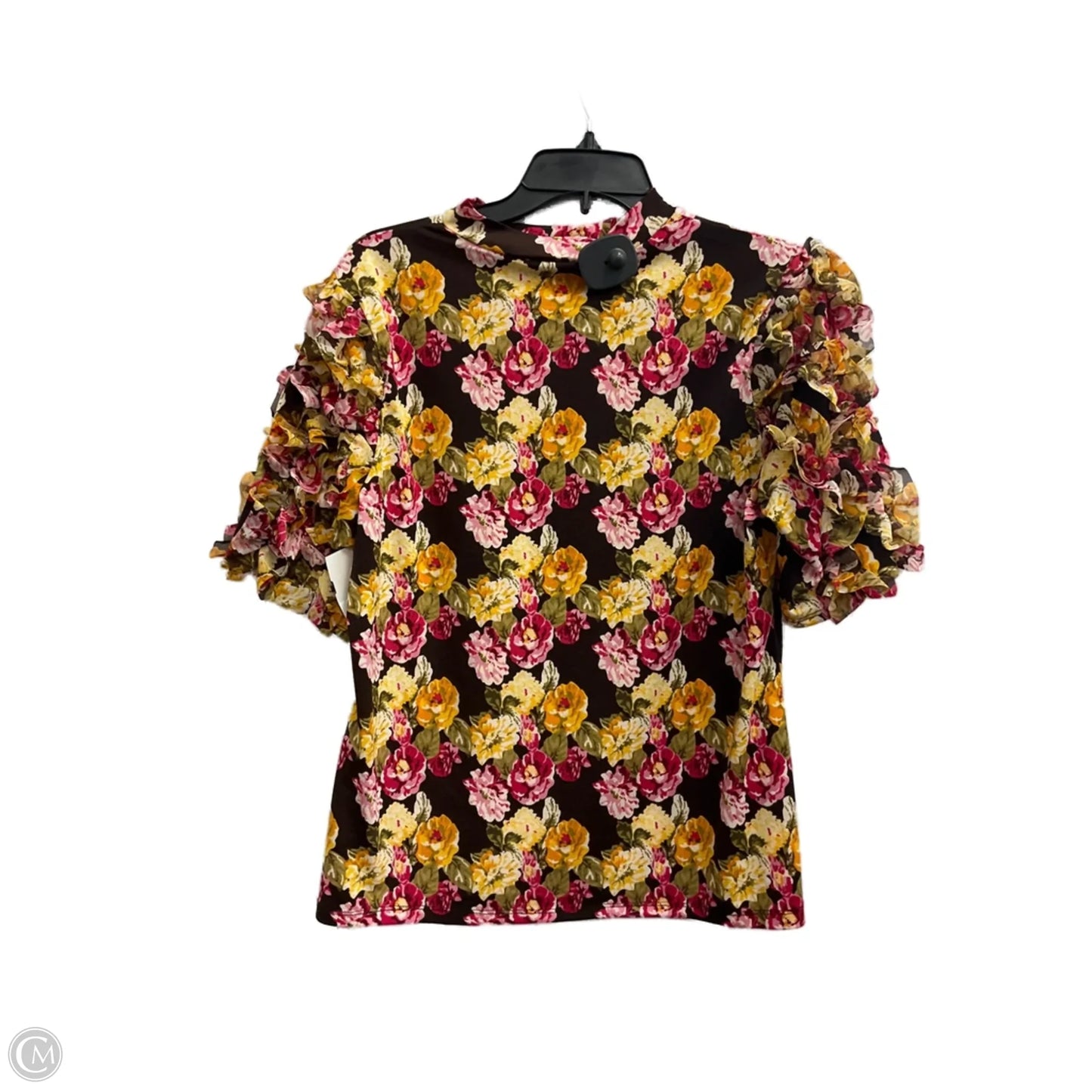 Top Sleeveless By Clothes Mentor In Floral Print, Size: L