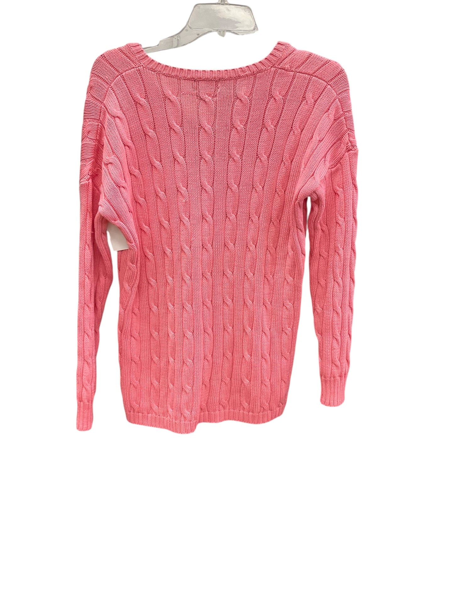 Sweater By Polo Ralph Lauren In Pink, Size: Xs