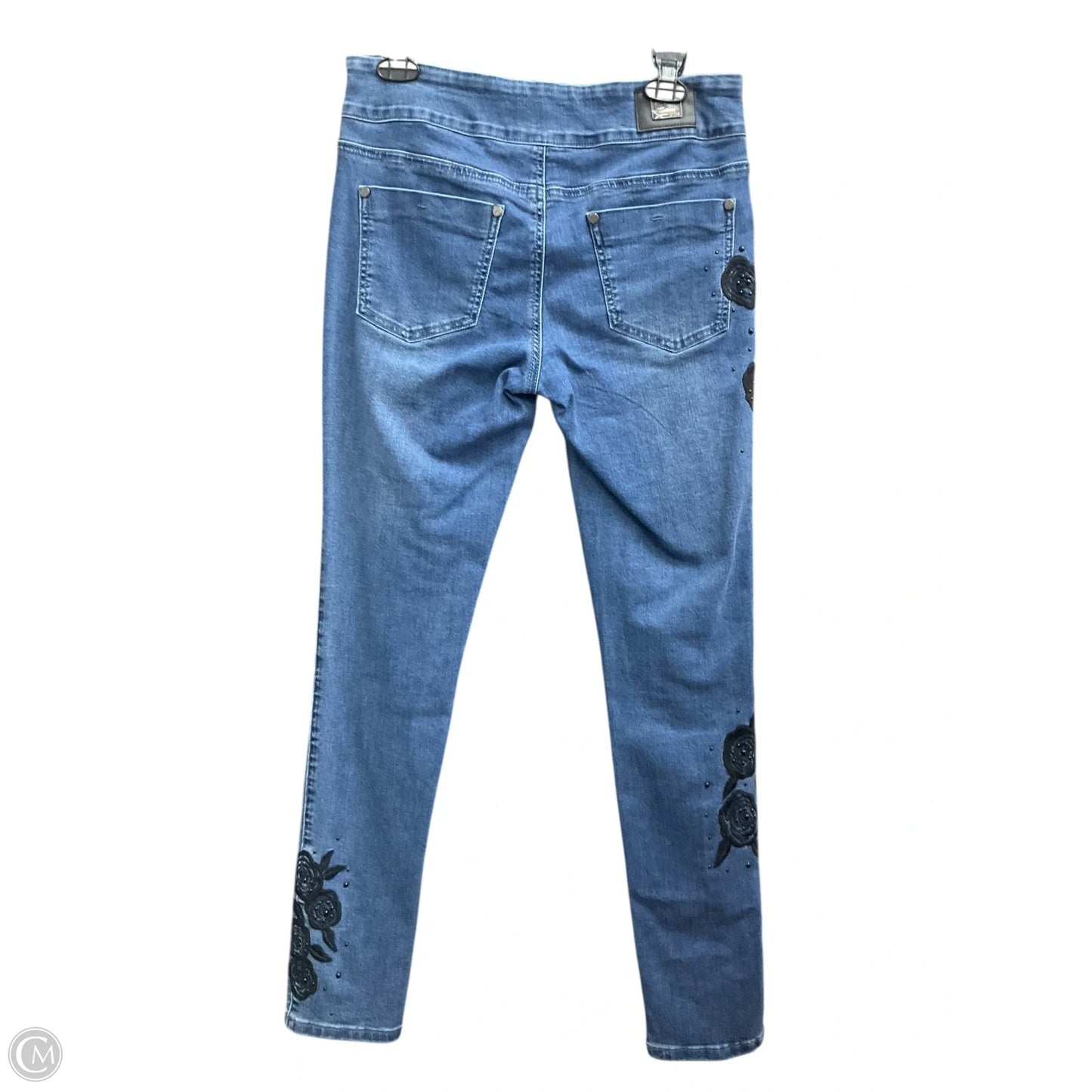 Jeans Skinny By Joseph Ribkoff In Blue Denim, Size: 12