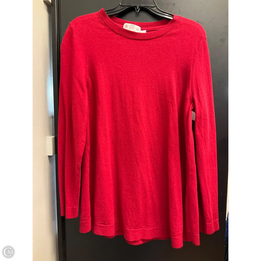 Sweater By J. Jill In Red, Size: M