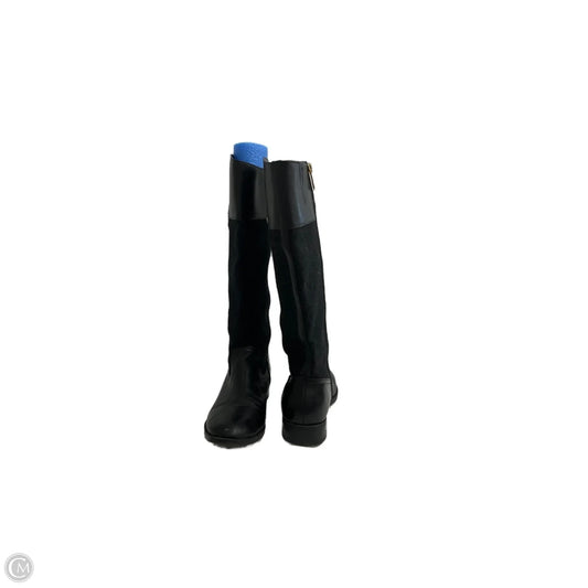 Boots Knee Heels By Tommy Hilfiger In Black, Size: 8.5