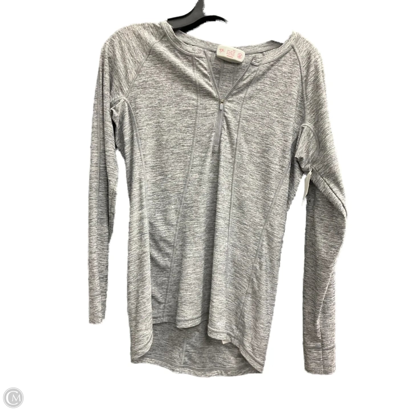 Athletic Jacket By Athleta In Grey, Size: M