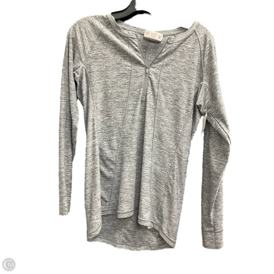 Athletic Jacket By Athleta In Grey, Size: M
